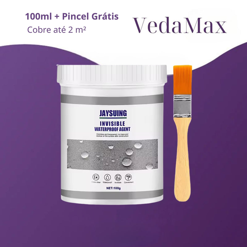 VedaMax - Impermeabilizante Transparente + PINCEL GRÁTIS