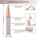 AllureGlam  8 em 1 - Depilador Elétrico Indolor Feminino