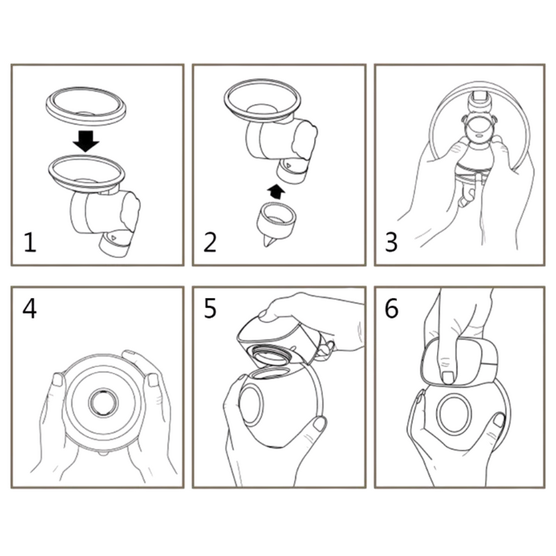 Bomba Extratora de Leite Elétrica - MamáEasy
