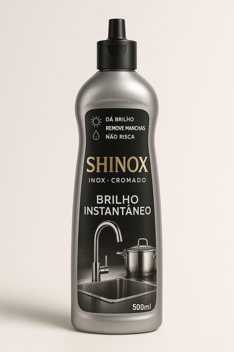 Shinox – Brilho Instantâneo para Inox e Cromado | Giophi