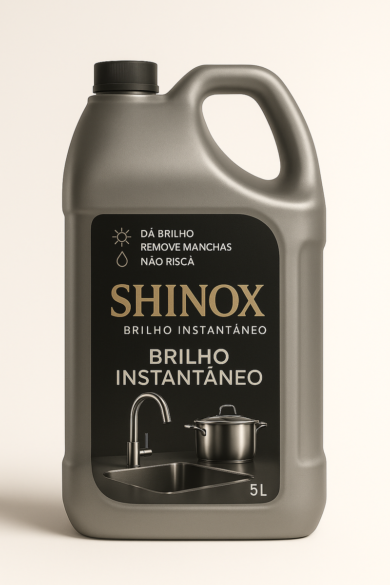 Shinox – Brilho Instantâneo para Inox e Cromado | Giophi