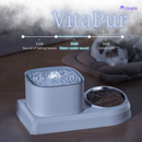 VitaPur - Fluxo de Hidratação e Alimentação 2 em 1 para Pets